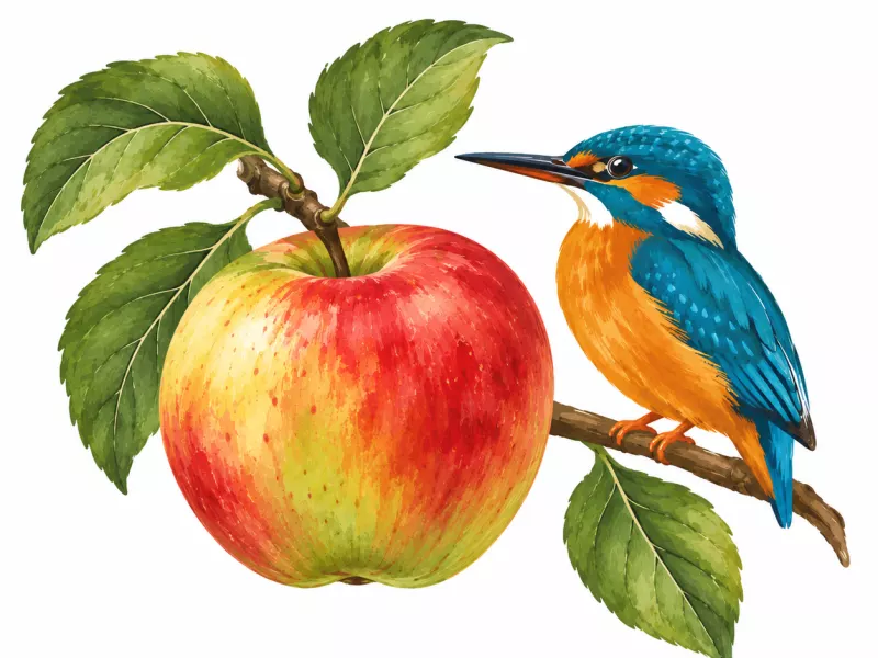 dessin de pomme